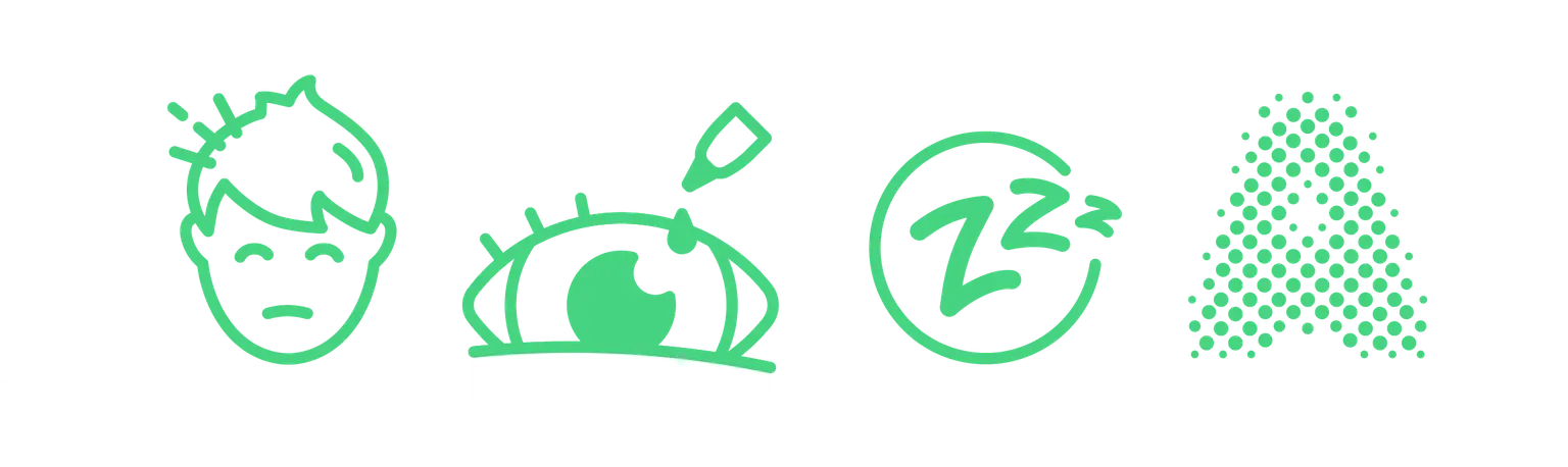 Symptoms for digital eye strain include headaches, eye discomfort, visual fatigue and blurry vision